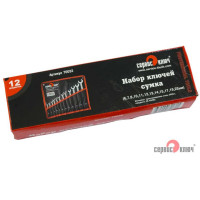 Набор ключей 12 предметов сумка СЕРВИС КЛЮЧ 70032