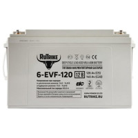 Тяговый аккумулятор 6-EVF-120, 12В, 120 А/ч (C5) Rutrike 021949