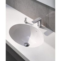Смеситель GROHE Bau Cosmopolitan E, инфракрасная электроника для раковины 36451000