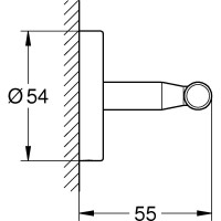 Крючок GROHE BauCosmopolitan 40461001