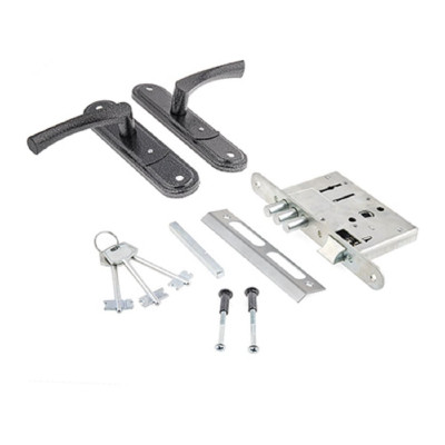 Врезной замок ЗВ9-4-2, серебро, 15822 ЗЕНИТ 00015822