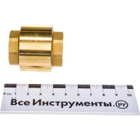 Обратный клапан с пластиковым золотником EUROS 3/4" ВР-ВР EU.ST4001046 34