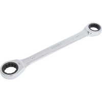 Двусторонний накидной ключ HORTZ 20х22 трещотка, хром HOR 118859