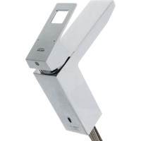 Однорычажный смеситель для раковины GROHE Eurocube со средним изливом, сливной гарнитур 23445000