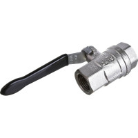 Усиленный шаровой кран RuB BRESСIA (S.33), 1/2" DN15 PN65, ВР-ВР, ручка S33D00