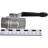 Усиленный шаровой кран RuB BRESСIA (S.33), 1/2" DN15 PN65, ВР-ВР, ручка S33D00