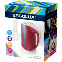 Чайник ERGOLUX ELX-KP03-C73 вишневый13116