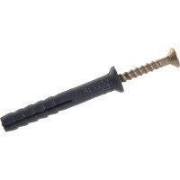 Дюбель-гвоздь STAYER полипропиленовый потайный бортик 6 x 40 мм 2500 шт 30640-06-040