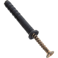 Дюбель-гвоздь STAYER полипропиленовый потайный бортик 6 x 40 мм 2500 шт 30640-06-040