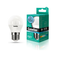 Светодиодная лампа Camelion LED12-G45/845/E27 12Вт 220В 13696