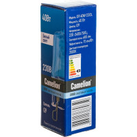 Галогенная лампа без рефлектора Camelion G9 40W COOL 220V, 2000 часов 11467