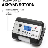 Цифровой компрессор 4 в 1 AUTOPROFI AK-35 Digital