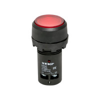 Красная кнопка EKF SW2C-10D с подсветкой неон 1но IP54 sw2c-md-r