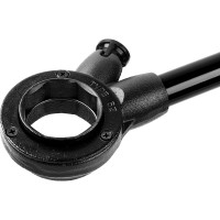 Трещотка с удлинителем для клуппов MIRAX 1/4" - 1 1/4", длина 620мм 28245