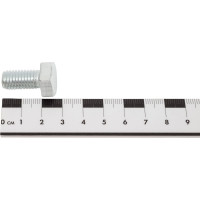 Болт с ш\г Качественный КРЕПЕЖ полная резьба DIN 933 558 10x20 45 шт 0500821 КЧ