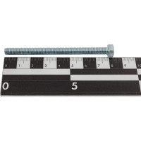 Болт с ш\г Качественный КРЕПЕЖ полная резьба DIN 933 558 6x80 35 шт 0300787 КЧ