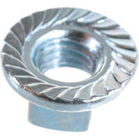 Гайка с фланцем Качественный КРЕПЕЖ DIN 6923 М8 100 шт 0301304 КЧ