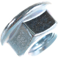 Гайка с фланцем Качественный КРЕПЕЖ DIN 6923 М8 100 шт 0301304 КЧ