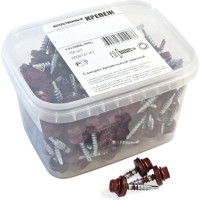 Кровельный саморез Качественный КРЕПЕЖ цинк, 4.8х29 мм, 150 шт 0500167 КЧ