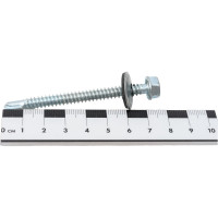 Кровельный саморез 6,3\70 цинк 50 шт качественный крепеж 0500203 КЧ