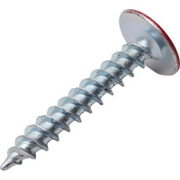 Прессшайба Качественный КРЕПЕЖ 4.2х25 мм, красное вино RAL 3005, острая, 160 шт 0200241 КЧ