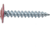 Прессшайба Качественный КРЕПЕЖ 4.2х25 мм, красное вино RAL 3005, острая, 160 шт 0200241 КЧ