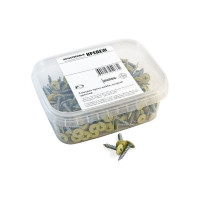 Прессшайба Качественный КРЕПЕЖ 4.2х16 мм, слоновая кость RAL 1014, острая, 250 шт 0200261 КЧ