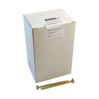 Шуруп крепежная техника жёлтый цинк 6,0x80, 120 шт. 431422 БК