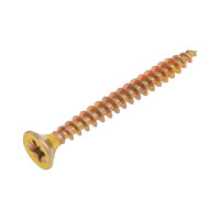 Шуруп крепежная техника жёлтый цинк 6,0x60, 150 шт. 431418 БК