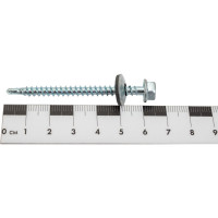 Кровельный саморез крепежная техника цинк 4.8х60 мм, 150 шт 431008 БК