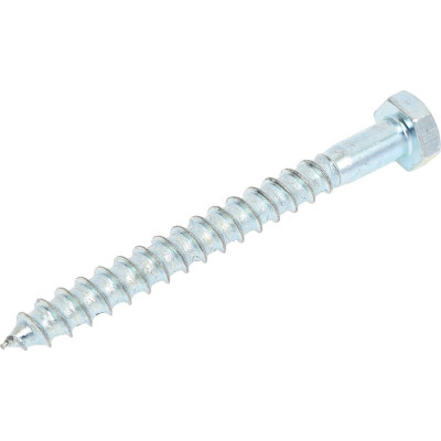 Шуруп с шестигранной головкой Качественный КРЕПЕЖ 8х80, 55 шт. 0500561 КЧ