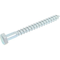 Шуруп с шестигранной головкой Качественный КРЕПЕЖ 8х80, 55 шт. 0500561 КЧ