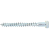 Шуруп с шестигранной головкой Качественный КРЕПЕЖ 8х80, 55 шт. 0500561 КЧ