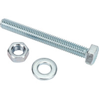 Болт с ш/г полная резьба DIN 933 Качественный КРЕПЕЖ набор 6х50 60 шт 0301019 КЧ