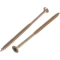 Шуруп крепежная техника жёлтый цинк 5,0x90, 130 шт. 431412 БК