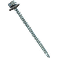 Кровельный саморез крепежная техника цинк 4.8х70 мм, 100 шт 431010 БК
