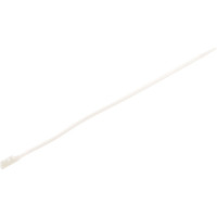 Нейлоновая открывающаяся стяжка NIKOMAX 350х8 мм, белая, уп-ка 100шт. NMC-CTN350-80-RL-WT-100