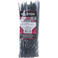 Хомут Volsten V02-1B-4,8х250-100 черный нейлон 4,8х250 100шт. 12964