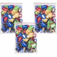 Шкафчик на 300 ключей BRAUBERG 730х550х140 мм, с замком, +300 брелоков, серый, 290341