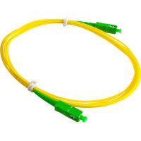 Соединительный волоконно-оптический шнур NIKOMAX желтый, 3м NMF-PC1S2C2-SCA-SCA-003