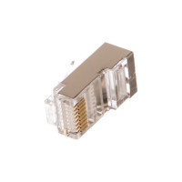 Коннектор NIKOMAX RJ45/8P8C под витую пару, 100шт NMC-RJ88RZ50SD1-100