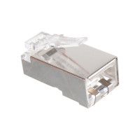 Коннектор NIKOMAX RJ45/8P8C под витую пару, 100шт NMC-RJ88RZ50SD1-100