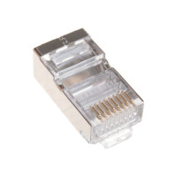 Коннектор NIKOMAX RJ45/8P8C под витую пару, 100шт NMC-RJ88RZ50SD1-100