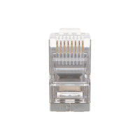 Коннектор NIKOMAX RJ45/8P8C под витую пару, 100шт NMC-RJ88RZ50SD1-100