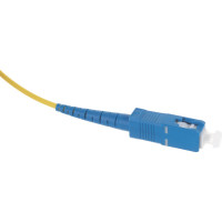 Соединительный волоконно-оптический шнур NIKOMAX желтый, 1м NMF-PC1S2C2-SCU-SCU-001