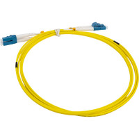 Соединительный волоконно-оптический шнур NIKOMAX желтый, 2м NMF-PC2S2C2-LCU-LCU-002