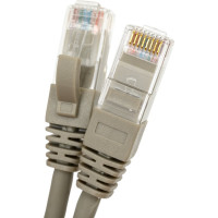 Коммутационный шнур NIKOMAX U/UTP 4 пары, серый, 3м NMC-PC4UD55B-030-C-GY