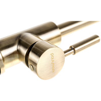 Смеситель для кухни Paulmark Holstein, бронза, Ho212063-BR