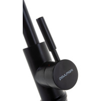 Смеситель для кухни Paulmark Holstein, черный, Ho212063-308