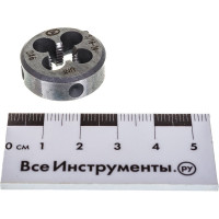 Дюймовая плашка ТехноСталь 5/16"-24 UNF 60 9ХС t254061